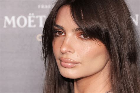 Emily Ratajkowski Poses in a Fiery High